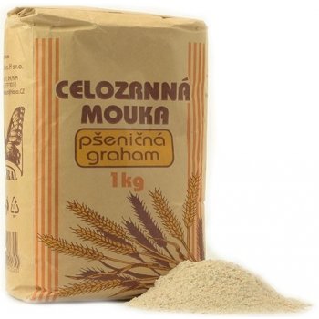 Natural Jihlava Celozrnná mouka pšeničná graham 1 kg