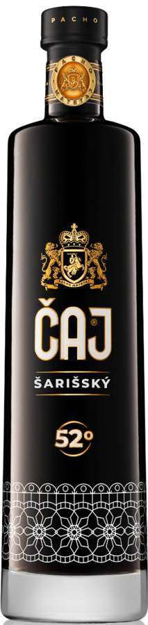 Pacho Matrtaj Šarišský Čaj 52% 0,7 l (holá láhev)