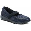 Dámské baleríny Medi Line 2303X modré dámské zdravotní boty