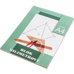 Milimetrový papír A4 50 listů – Zboží Dáma