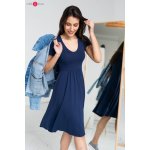 Těhotenské kojící šaty Mommy Chic Navy – Hledejceny.cz