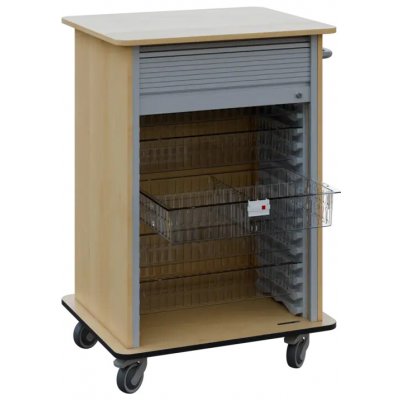 DEXTER 25 TRANSPARENT vozík boxový, roletový, 1180x780x620 mm, javor horský – Hledejceny.cz