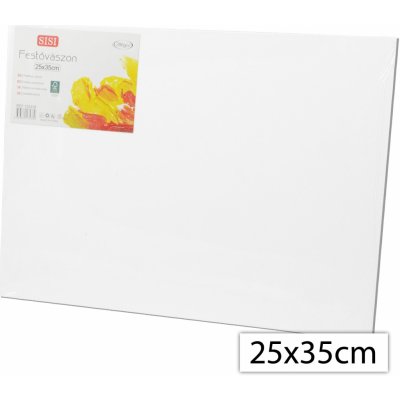 Sisi 135339 Malířské plátno na papírové desce 25 x 35 cm bílá