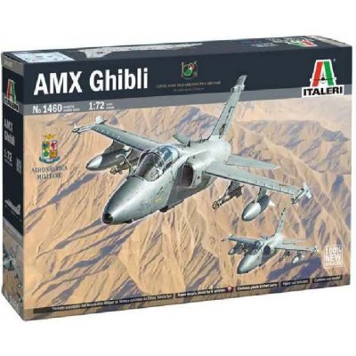 Italeri Model Kit letadlo 1460 AMX Ghibli1:72 – Hledejceny.cz