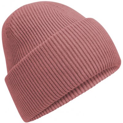 Beechfield čepice se širokou manžetou Beanie růžová-hnědá – Hledejceny.cz
