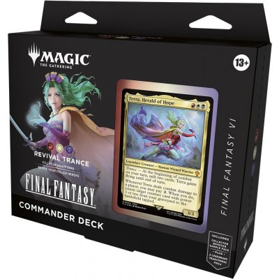 Wizards of the Coast Magic The Gathering FINAL FANTASY Revival Trance Commander Deck – Zboží Mobilmania