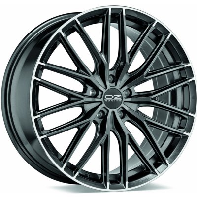 OZ GRAN TURISMO 10,5x20 5x112 ET50 star graphite diamond lip – Hledejceny.cz