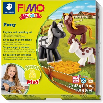 Fimo Staedtler Sada kids Form & Play Poníci – Zboží Mobilmania