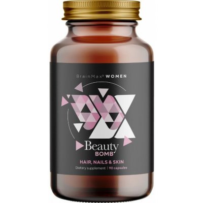 BrainMax Women Beauty Bomb 90 rostlinných kapslí – Hledejceny.cz