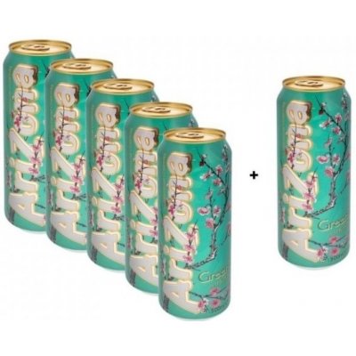 Arizona Green Tea with Honey 6 x 0,5 l – Zboží Dáma