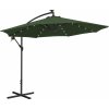 Zahradní slunečník Uniprodo Uni Umbrella R300GRL průměr 300 cm zelený