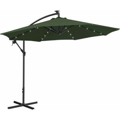 Uniprodo Uni Umbrella R300GRL průměr 300 cm zelený – Zbozi.Blesk.cz