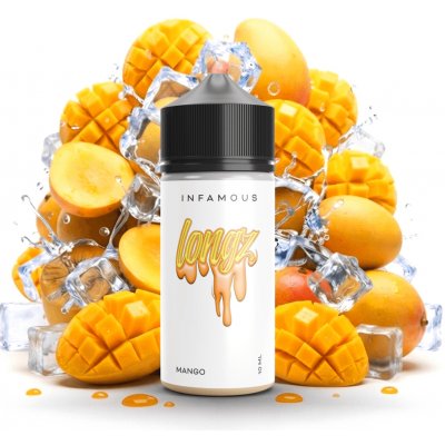 Infamous LongZ Shake & Vape Mango 10 ml – Zboží Dáma