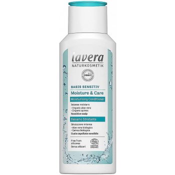 Lavera basis Moisture and Care Conditioner jemný kondicionér s Bio mandlovým mékem 200 ml