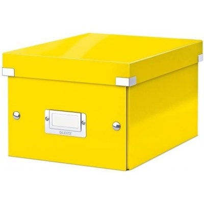 Leitz Click-N-Store archivační krabice žlutá S A5 – Zboží Mobilmania