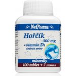 MedPharma Hořčík 300 mg + Vitamín D3 107 tablet – Zboží Dáma