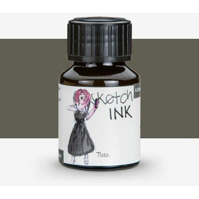 Rohrer & Klingner Sketchink Thea lahvičkový inkoust šedý 50 ml RK42710050 – Hledejceny.cz