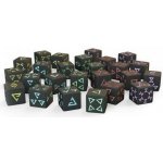 Asmodee Zaklínač: Starý svět Sada kostek – Zboží Dáma