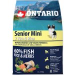Ontario Senior Mini Fish & Rice 2,25 kg – Hledejceny.cz