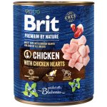 Brit Premium by Nature Chicken with Hearts 0,8 kg – Zboží Mobilmania
