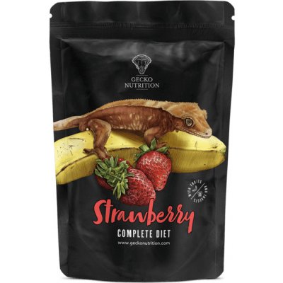 Gecko Nutrition Kaše pro pagekony Jahoda/banán 50 g – Zboží Dáma