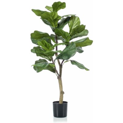 Umělý strom Ficus Lyrata, 90cm – Zboží Mobilmania