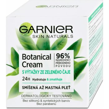 Garnier Skin Naturals Botanical krém s výtažky ze zeleného čaje 50 ml