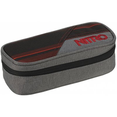 Nitro Pencil CASE červená stripes