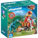 Playmobil 9431 Motorkář s Raptorem