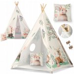 Nukido Dětský stan Tepee od firmy béžový – Zboží Dáma