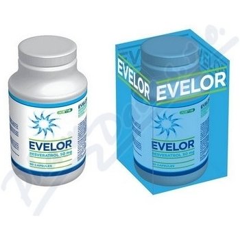 Medochemie Evelor resveratrol 50 mg 30 kapslí