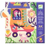 Djeco Vyškrabávací obrázky domečky – Zboží Dáma