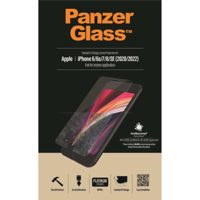PanzerGlass Standard pro Apple iPhone 6, 6s, 7, 8, SE (2020) 2684 – Zbozi.Blesk.cz