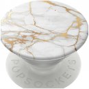 PopSockets PopGrip Gen.2, Gold Lutz Marble, bílo-zlatý mramor