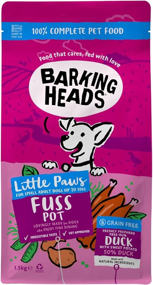 Barking Heads Little Paws Doggylicious Duck 1,5 kg