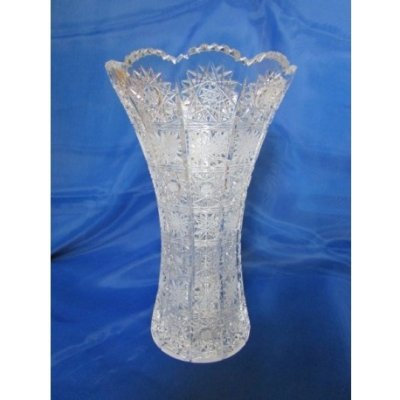 Váza křišťálová broušená, 57001- 305mm Tom Bohemia Crystal – Zboží Dáma