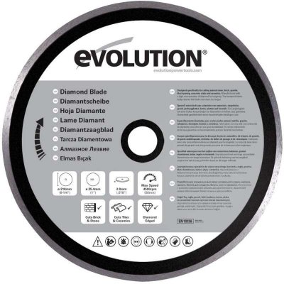 EVOLUTION Diamantový kotouč 210 – Hledejceny.cz