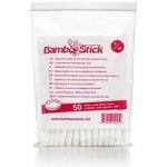 DING WALL Trading Tyčinky vatové BambooStick pro čištění uší 50 ks – Zbozi.Blesk.cz