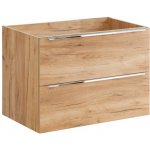 COMAD CAPRI 821 oak, šířka 80 cm, zlatý dub – Zboží Mobilmania