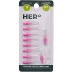 Herbadent HERo 0,7 mm náhradní mezizubní kartáček 10 ks – Zboží Dáma