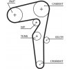 Rozvody motoru Ozubený řemen GATES 5646XS GT 5646XS