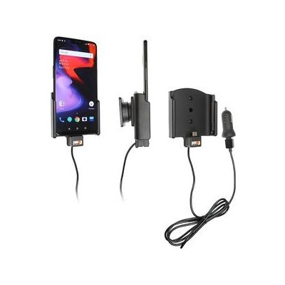 Brodit držák do auta na OnePlus 6T, 6, bez pouzdra, s nabíjením z cig. zapalovače/USB 721059 – Hledejceny.cz