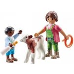 Playmobil 71803 Farmářka s dítětem a telátkem – Zboží Živě