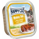 Happy Cat Minkas Duo hovězí a králičí maso 6 x 100 g