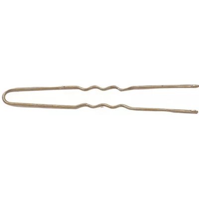 Sibel Wavy Hair Pins vlásenky 63 mm - bronzové 500 g – Zboží Dáma