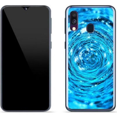 Pouzdro mmCase gelové Samsung Galaxy A40 - vodní vír – Zboží Mobilmania