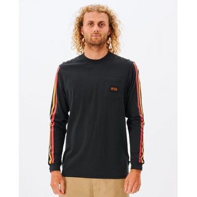 Rip Curl SURF REVIVAL COLLECTIVE LS TEE Black