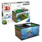Ravensburger 3D Puzzle 112869 Úložná krabice Minecraft 216 dílků – Zboží Dáma