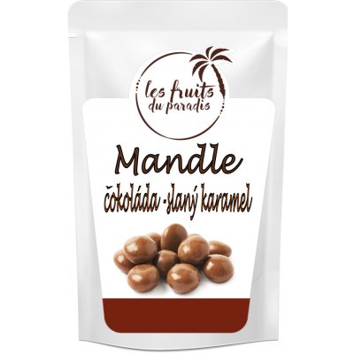 Les fruits du paradis Mandle v čokoládě slaný karamel 1 kg