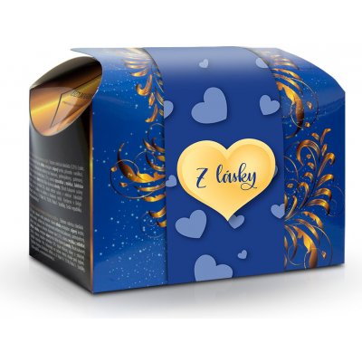 Selllot Belgické čokoládové lanýže s kakaovou náplní s mašlí 250 g – Hledejceny.cz